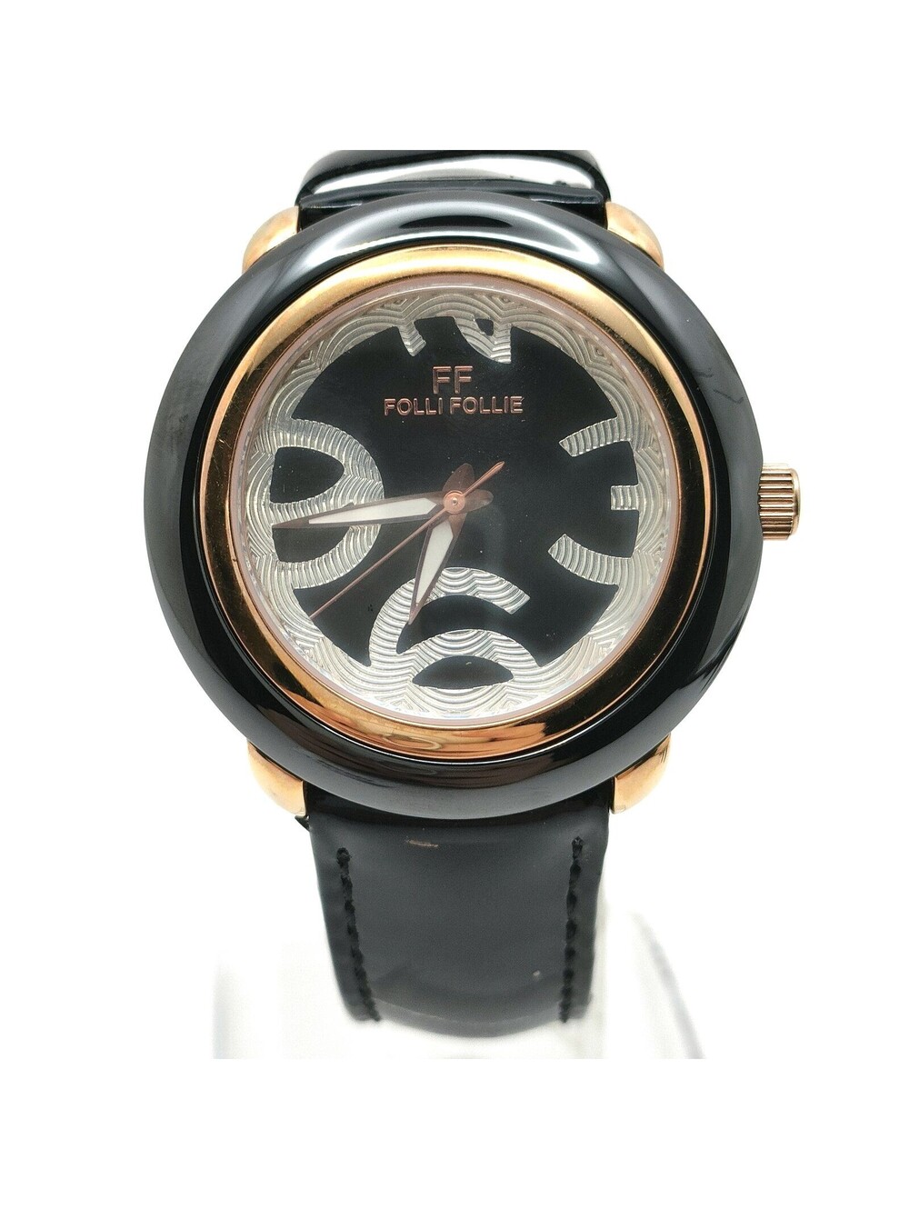 FOLLIFOLUE Watch WFOR060SP 38mm Womens Gold X Black 2342398